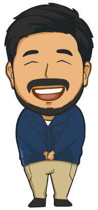 ひげ社長イラスト