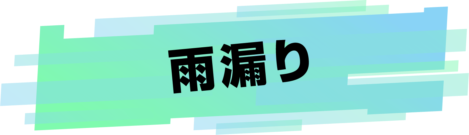 雨漏り